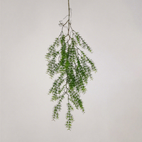 Plante murale artificielle en plastique pour la décoration de bureau, de mariage et de la maison, plantes artificielles, fausse fougère
