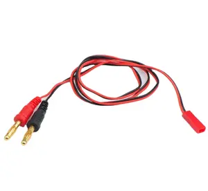 BEC JST Female 2pin Plug To 4.0mm Male banana plug Lipo Battery Charger Adapter Cable