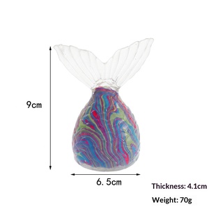 ของเล่นระบายความเครียดแบบแปลกใหม่รูปทรงหางปลามอลโตสแบบบีบทำจาก TPR - Product Image 6