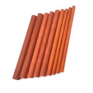 Bâtons en bois naturel manche rond non fini bois rouge violet canne à pêche goujons <span class=keywords><strong>bambou</strong></span> noir noyer bâton artisanat - Product Image 5