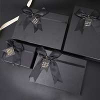 Boîte-cadeau en carton recyclé écologique de luxe ruban gaufré personnalisé conception de papier artisanal pour bougie de rouge à lèvres d'anniversaire