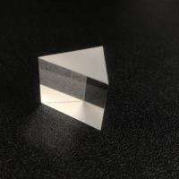 Custom High Precision BK7/K9 Glass Triangle Dispersion Aluminum 60 Degree Right Angle Prisms for Imaging Beam Displacement