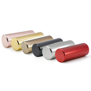 Wholesale storage tube waterproof portable metal aluminum pill case