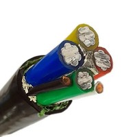 Maßgefertigtes 1,5mm 2,5mm 4mm 6mm 10mm 1/2/3/4/5-adriges Kupfer-PVC-Elektrokabel und -draht 1kV/0,6kV Nennspannung CN-Herkunft