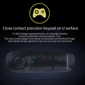Manette de jeu sans fil à commande d'une seule main BT pour Android IOS <span class=keywords><strong>PC</strong></span> Smart TV Compatible avec les lunettes 3D VR - Product Image 3
