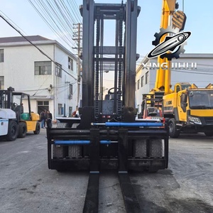 รถยก TCM FD100Z8 10 ตัน รถยกมือสองจากญี่ปุ่น 10 ตัน เครื่องยนต์ Isuzu 6BG1 รถยกใช้แล้ว รถยกใช้น้ำมันเชื้อเพลิง 4000 มม. 10000 กก. - Product Image 5