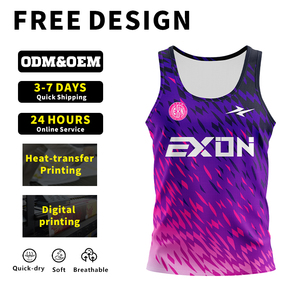 EXON Professioneel Lichtgewicht Atletiekshirt met Sneldrogende Functie voor Atletiekwedstrijden, Sprints en Competities - Product Image 4