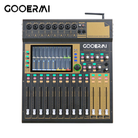 Console de mixage audio numérique X12, 12 canaux avec écran tactile, télécommande multi-appareils pour système sonore