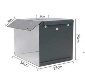 Nuevo SANOTO F30 Mini Photo Studio Box Fotografía Telón <span class=keywords><strong>de</strong></span> fondo portátil LED Light Photo Box Fold Photo Studio Soft Box - Product Image 2