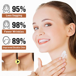 Crème pour le cou à l'acide hyaluronique en gros, au rétinol et au collagène <span class=keywords><strong>AH</strong></span>-8, sans parabène, hydratante, anti-âge, raffermissante, éclaircissante, anti-taches brunes - Product Image 5