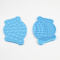 Tapis en silicone antidérapant à double ventouse personnalisé Zhongde, coussin d'aspiration en silicone