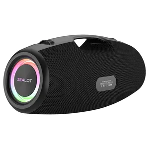 2024 Newest 24000mah Bluetooth Portable Speaker Led Light Zealot Wireless Speaker S78100W Waterproof Hifi Subwoofer Speaker