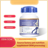 Complément alimentaire personnalisé pour chiens, chats et petits animaux domestiques, soutien immunitaire pour la santé de la peau et du pelage, comprimés à mâcher à absorption rapide