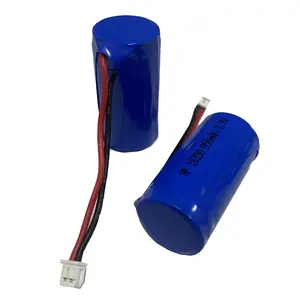 18350 18500 18650 baterai 3.7V 850man 900mAh 950mah 12000mah 1400mah baterai Li-ion isi ulang