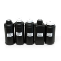Encre d'impression UV rigide C M Y K 1L pour impression UV grand format pour signalétique et supports d'affichage