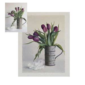 Pintura al Óleo Original de Lujo, Alta Calidad, Tamaño Personalizado, Realista, Hecha a Mano, Arte de Pared, Arte Decorativo para Sala de Estar - Product Image 1