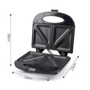 Máquina para Hacer Waffles Automática 110V 220V, Tostadora Desmontable para Desayunos, Parrilla Eléctrica para Paninis, Máquina para Hacer Sándwiches Antiadherente - Product Image 5