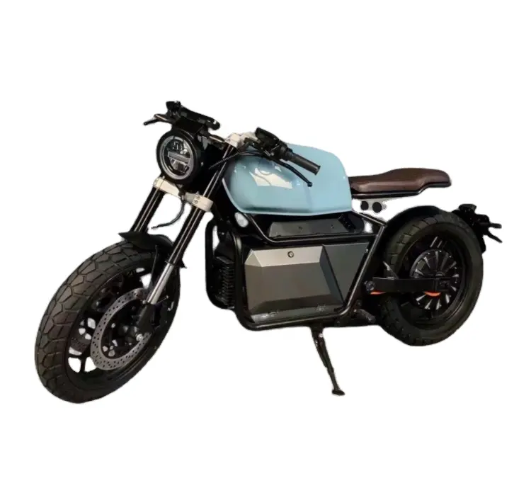 Sepeda motor retro model 5000w, sepeda motor retro kekuatan tinggi skuter roda tiga elektrik untuk dewasa
