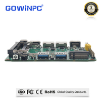 Carte mère industrielle embarquée Intel i5-1235U i3-1215U i7-1355U i7-1255U 10 cœurs DDR4 3200 MHz 64 Go Dual GbE M.2 NVMe Mini PCIe