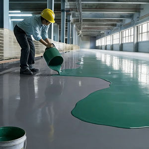 Pintura de base líquida para sistemas de revestimiento de suelos epoxi con solvente, barniz y pintura para electrodomésticos, compatible con ODM y OEM, de fábrica. - Product Image 1