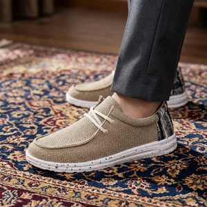 Chaussures décontractées pour hommes automne/printemps/été, grande taille, respirantes, imperméables, en maille, à lacets, style basketball - Product Image 1