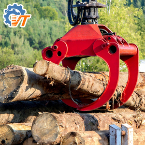 Advanced Mini Bagger Attachment <span class=keywords><strong>Log</strong></span> Grappler Holz greifer für effiziente Schienen-und Schiffs lade aufgaben - Product Image 1