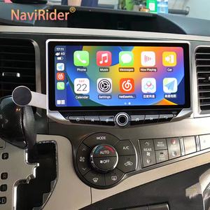 Radio para Auto con Pantalla QLED de 10.88 Pulgadas, Android 13, Grabadora, Reproductor Multimedia de Video, Carplay, para Toyota Sienna 2013 - Product Image 1