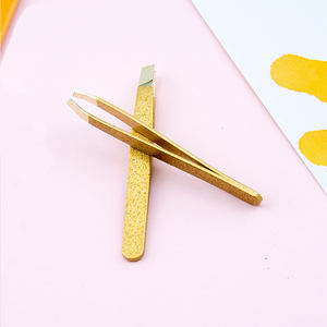 <span class=keywords><strong>Pinzas</strong></span> puntiagudas inclinadas de acero inoxidable, <span class=keywords><strong>Guru</strong></span> maquinilla de afeitar, juego de <span class=keywords><strong>pinzas</strong></span> para cejas y pestañas para cejas - Product Image 3