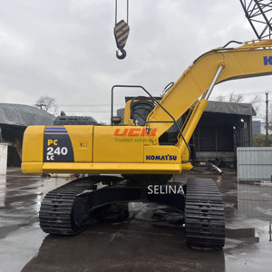 Excavadora usada Komatsu PC240 24ton, motor de 125kW, stock global listo, 7 días de envío - Product Image 5