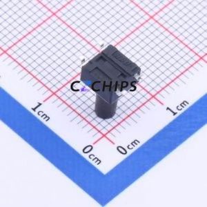 K2-6639SP-N3SC-04 Tactile Switch SMD-4P,6x6mm Switch 1.8N Vertical Mount 6mm 6mm - Product Image 2