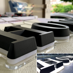 Biểu tượng tùy chỉnh <span class=keywords><strong>led</strong></span> dấu hiệu điện tử cho doanh nghiệp quảng cáo ngoài trời chiếu sáng cho cửa hàng & bar phía trước điều khiển từ xa chạy bằng pin - Product Image 6