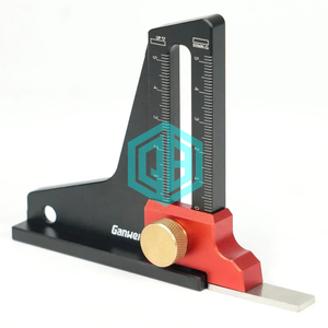 Save Big On Bulk Table Saw Depth Gauge Router Table Height Gauge 0 50mm Adjustable Table Saw Depth Gauge With Height Lock Aluminum Measuring Gauge For