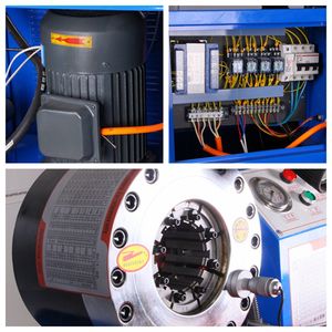 HYT-51F Hidráulica Mangueira Friso Máquina Profissional 1/4 "a <span class=keywords><strong>2</strong></span>" Mangueira Encaixe Ferramenta de Imprensa para 6-51mm Mangueiras - Product Image 4