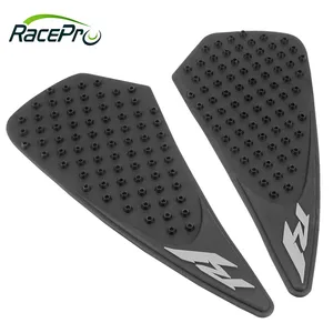 RaceproモーターサイクルCNCアクセサリーカーボンファイバータンクパッドタンクプロテクターステッカーforYAMAHA R1 YZFR1 YZF-R1 YZF R1 2004 - 2006