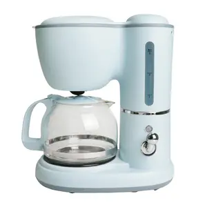 Zogifts ucuz KFJ-A06K1 ev Mini tam otomatik küçük damla kahve makinesi otantik demleme çay ve çaydanlık için