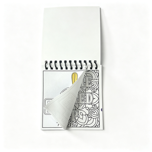 Libro da Colorare Antistress Tascabile con Pagine Staccabili, Personalizzato con <span class=keywords><strong>Stampa</strong></span> Offset su Carta e Cartone, Rilegatura a Spirale - Product Image 6