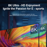 Fabricant OEM/ODM, usine, câble optique DP 8K HDR AOC 1.4, cordon de câble DP, câble DP en PVC, 30M 35M 50M, prend en charge la résolution 1080P