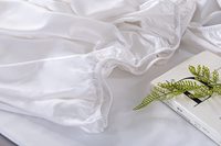 Parure de lit en bambou organique, ensemble de literie, housse de couette, taille king, 300tc 100%, original