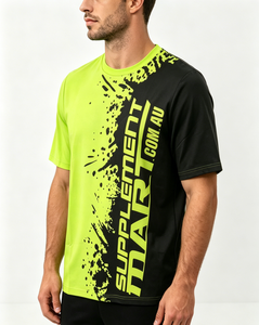 Wholesale Custom Solid Color Sublimation T-shirt Breathable Sports Wear Sublimation T-shirt for Men Made in Pakistan