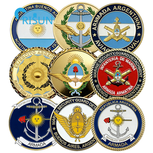 Recuerdos Personalizados, <span class=keywords><strong>Mapa</strong></span> de Argentina con la Bandera Argentina, Medallón Conmemorativo de las Fuerzas Armadas, Monedas Conmemorativas, Moneda de Desafío Personalizada de Argentina - Product Image 1