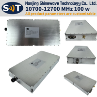Module amplificateur de puissance ultra large bande SWT Sw-PA-1070012700-50c 100W 10,7-12,7 GHz 501 dB de gain pour test et mesure