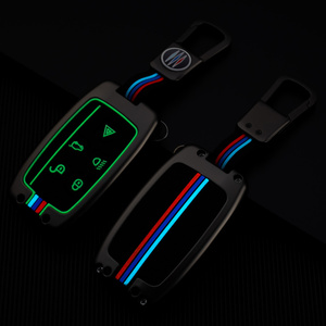 Funda Protectora para Llaves de Coche de Aleación de Zinc y Gel de Sílice para LAND ROVER Landrover <span class=keywords><strong>JAGUAR</strong></span> Xel Xfl Epace Fpace Xj, Llaveros, Bolsa para Llaves - Product Image 3