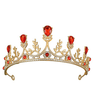 Cao cấp hợp kim tóc Hoop cô gái 'sinh nhật công chúa vương miện Headband Phụ kiện tóc thanh lịch cho đám cưới và cuộc thi - Product Image 1