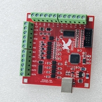 Kit de tarjeta de Control de movimiento CNC impulsado por Mach3 Tarjeta controladora CNC USB de 4 ejes Placa de ruptura de 100Khz Compatible con WinXP Win7