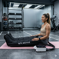 Appareil de pressothérapie portable VU, bottes de récupération corporelle pour soulager la douleur, la récupération musculaire, la physiothérapie, utilisation à domicile