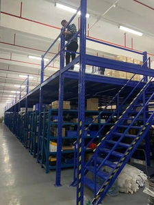 Étagère d'entrepôt en acier/métal robuste sur mesure, revêtement en poudre électrostatique, protection contre la corrosion, niveaux réglables - Product Image 4