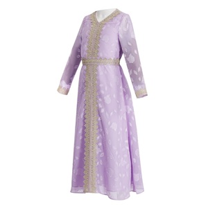 Nouvelle robe imprimée de style Moyen-Orient Dubaï pour femmes, pour vêtements pour enfants, robe à manches longues, robe de soirée pour <span class=keywords><strong>petite</strong></span> fille - Product Image 2