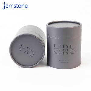 Customized Size Printed logo Kraft Cardboard <b>Paper</b> Can Tea <b>Paper</b> <b>Packaging</b> Tube - Product Image 2