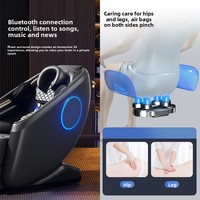 Fauteuil de massage complet RENOVACARE PRMC-F06 8D en pierre de jade, double moteur, longue voie de massage, gravité zéro, airbag, rouleau pour les pieds, commande intelligente