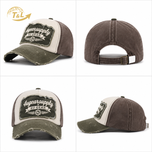 Gorras de Béisbol de 5 Paneles 100% Algodón, Precio de Fábrica 4U, Gorras Personalizadas con Logotipo Bordado en 3D, Gorra Deportiva para Hombre - Product Image 6